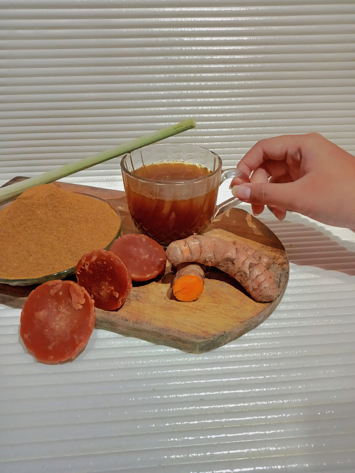 Detail kemasan sinom bubuk